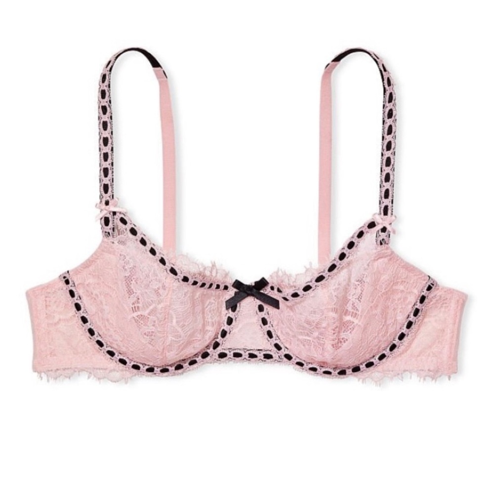 Victoria's Secret Dream Angels Wicked Unlined Balconette Bra - 34D